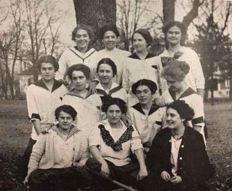 1921 Women's Baseball Team