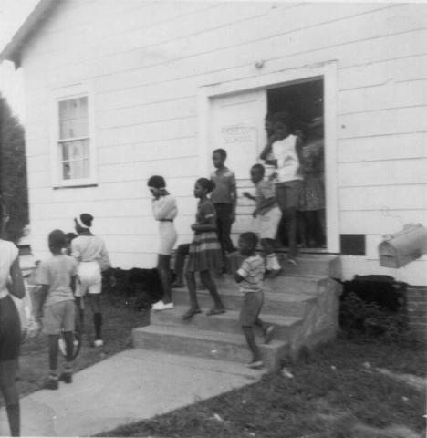 Students at Freedom School in Mississippi